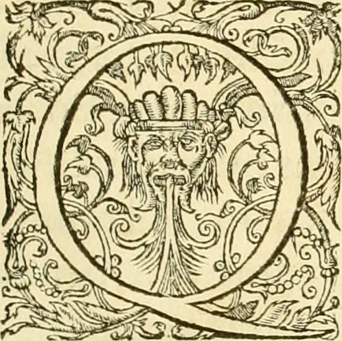 An illustration from Platonis opera quae extant omnia, 1578, leaf 8