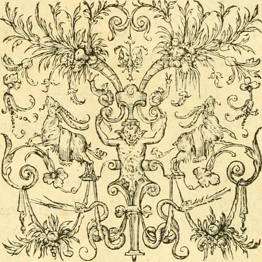 An illustration from Platonis opera quae extant omnia, 1578, leaf 15