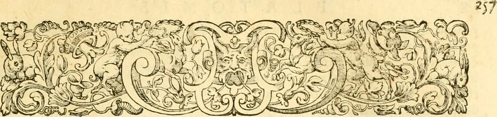 An illustration from Platonis opera quae extant omnia, 1578, leaf 268