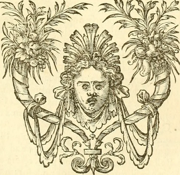 An illustration from Platonis opera quae extant omnia, 1578, leaf 632