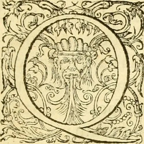 An illustration from Platonis opera quae extant omnia, 1578, leaf 8