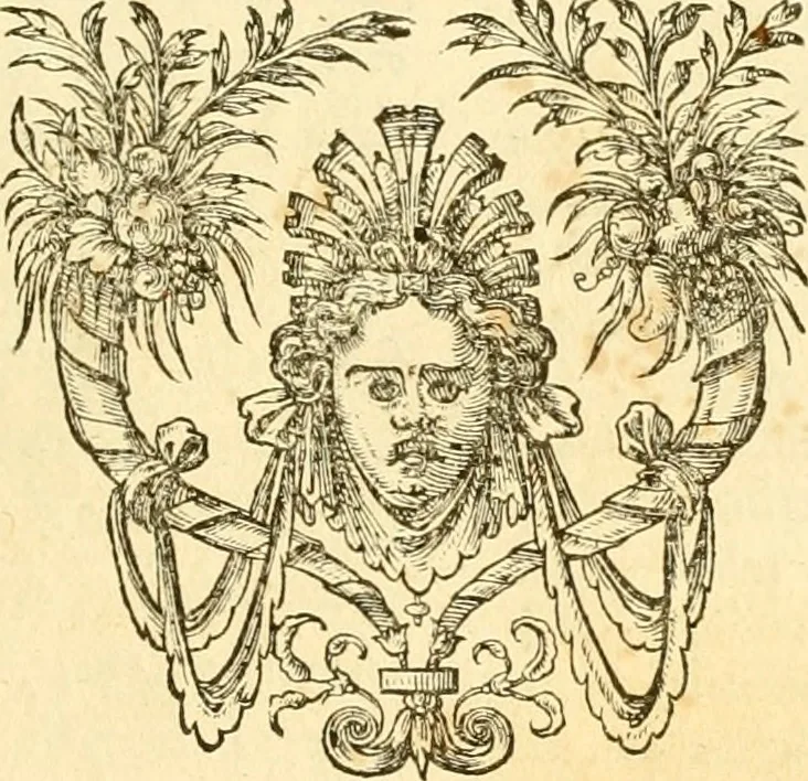 An illustration from Platonis opera quae extant omnia, 1578, leaf 184
