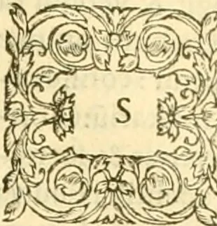 An illustration from Platonis opera quae extant omnia, 1578, leaf 424