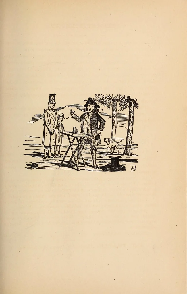 An illustration from The players' lexicon;, 1877, leaf 129