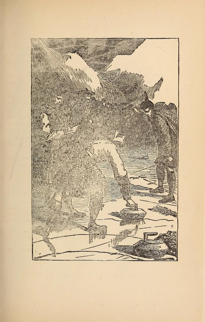 An illustration from The players' lexicon;, 1877, leaf 75