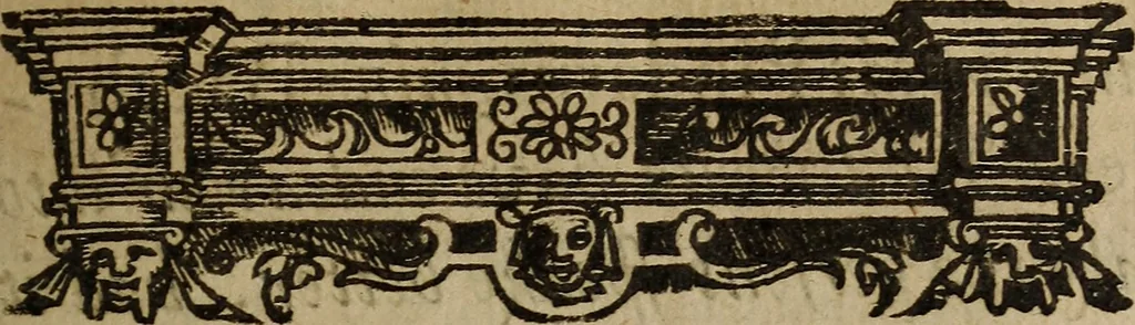 An illustration from Playes, maskes, epigrams, elegies, and epithalamiums : Collected into one volumne [sic]. By Thomas Nabbes, 1639, leaf 312
