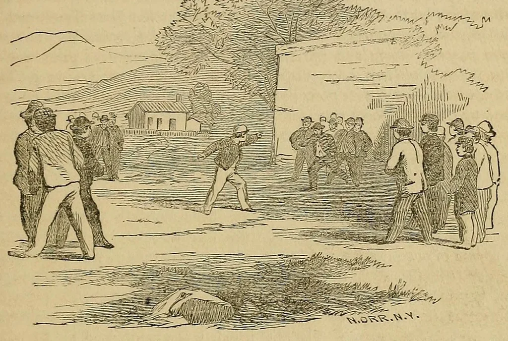 An illustration from The play ground;, 1866, leaf 19