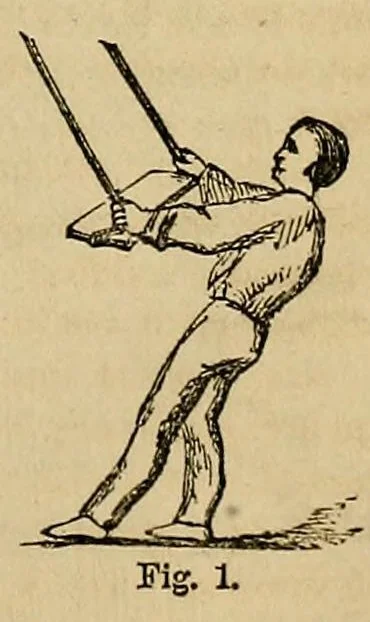 An illustration from The play ground;, 1866, leaf 63