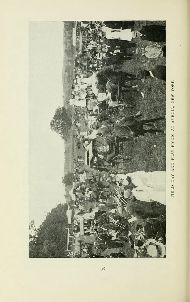 An illustration from Play and recreation for the open country, 1914, leaf 118