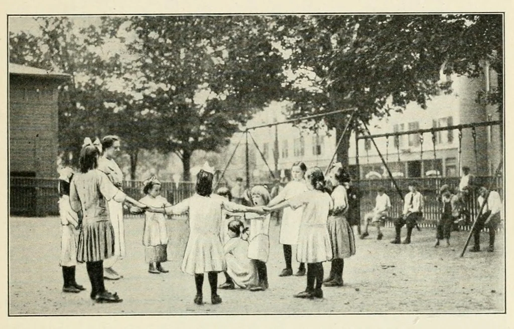 An illustration from Play and recreation for the open country, 1914, leaf 65