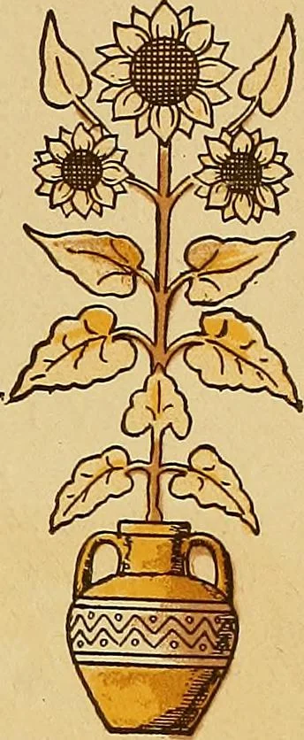 An illustration from Plays and games for little folks, 1890, leaf 12
