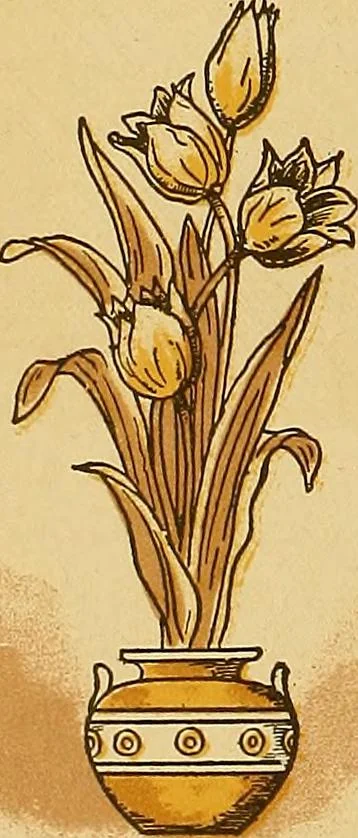 An illustration from Plays and games for little folks, 1890, leaf 19