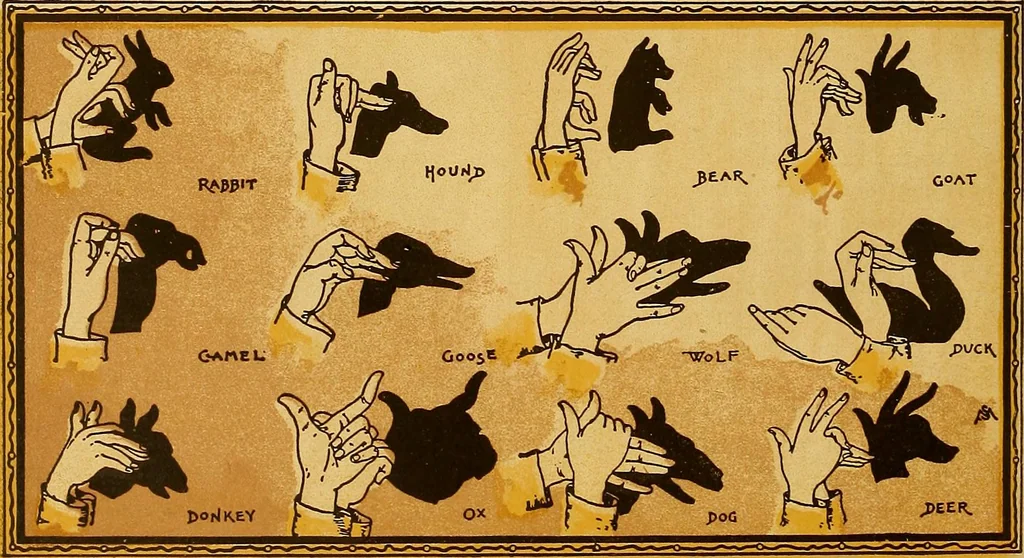 An illustration from Plays and games for little folks, 1890, leaf 39