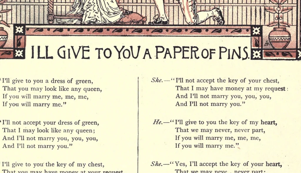 An illustration from Plays and games for little folks, Sports of all sorts, Fireside fun, and Singing games, 1889, leaf 124