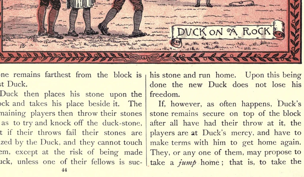 An illustration from Plays and games for little folks, Sports of all sorts, Fireside fun, and Singing games, 1889, leaf 56