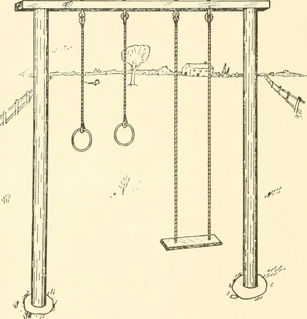 An illustration from Plays and games for schools;, 1911, leaf 81