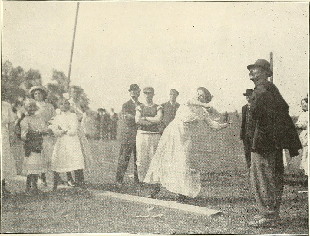 An illustration from Plays and games for schools;, 1911, leaf 90