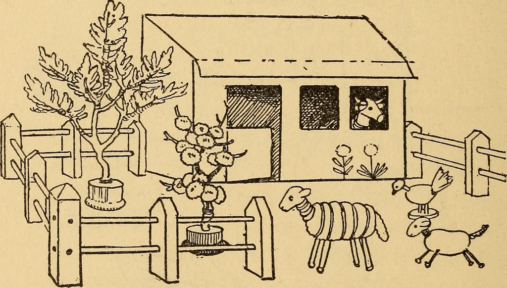 An illustration from The playwork book, 1918, leaf 149