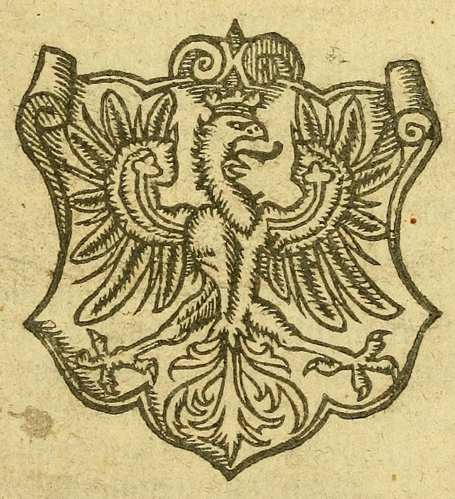An illustration from A pleasant comedie of Faire Em, the millers daughter of Manchester, with the loue of William the Conqueror : as it was sundty times publiquely acted in the honourable citie of London, by the Right Honourable the Lord Strange his seruants, 1631, leaf 9