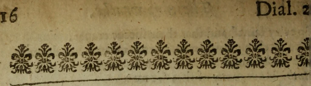 An illustration from Pleasant dialogues and dramma's : selected out of Lucian, Erasmus, Textor, Ovid, &c. with sundry emblems extracted from the most elegant Iacobus Catsius, as also certaine elegies, epitaphs, and epithalamions or nuptiall songs, anagrams and acrosticks, with divers speeches (upon severall occasions) spoken to Their most excellent Majesties, King Charles, and Queene Mary, with other fancies translated from Beza, Bucanan, and sundry Italian poets, 1637, leaf 39
