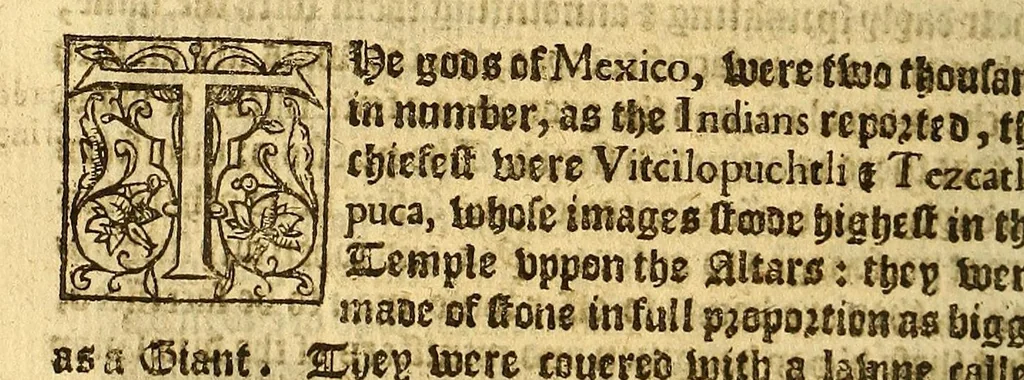 An illustration from The pleasant historie of the conquest of the West India, : now called New Spaine. atchieued by the most woorthie prince Hernando Cortes ..., 1596, leaf 222