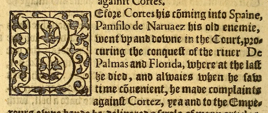 An illustration from The pleasant historie of the conquest of the West India, : now called New Spaine. atchieued by the most woorthie prince Hernando Cortes ..., 1596, leaf 382