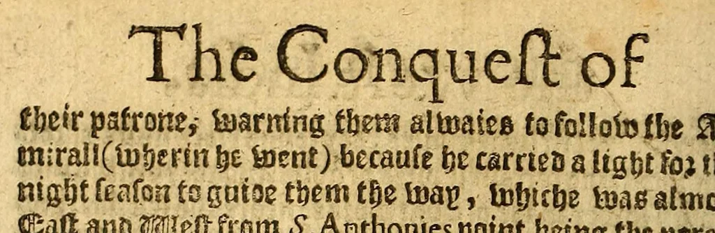 An illustration from The pleasant historie of the conquest of the West India, : now called New Spaine. atchieued by the most woorthie prince Hernando Cortes ..., 1596, leaf 44