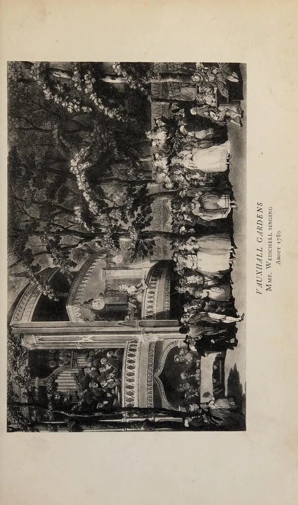 An illustration from The pleasure haunts of London during four centuries, 1925, leaf 249
