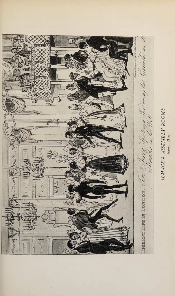 An illustration from The pleasure haunts of London during four centuries, 1925, leaf 339