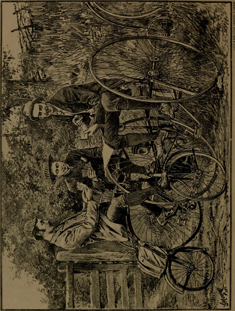 An illustration from The pleasures, objects, and advantages of cycling : with numerous illustrations, 1887, leaf 117