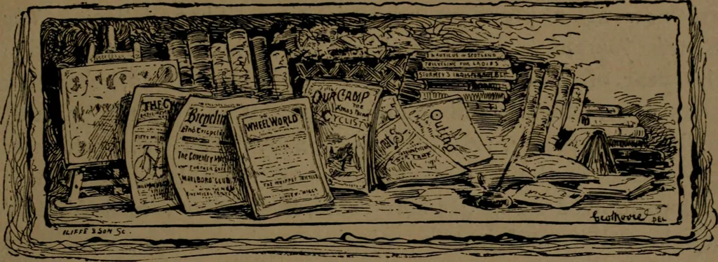 An illustration from The pleasures, objects, and advantages of cycling : with numerous illustrations, 1887, leaf 118