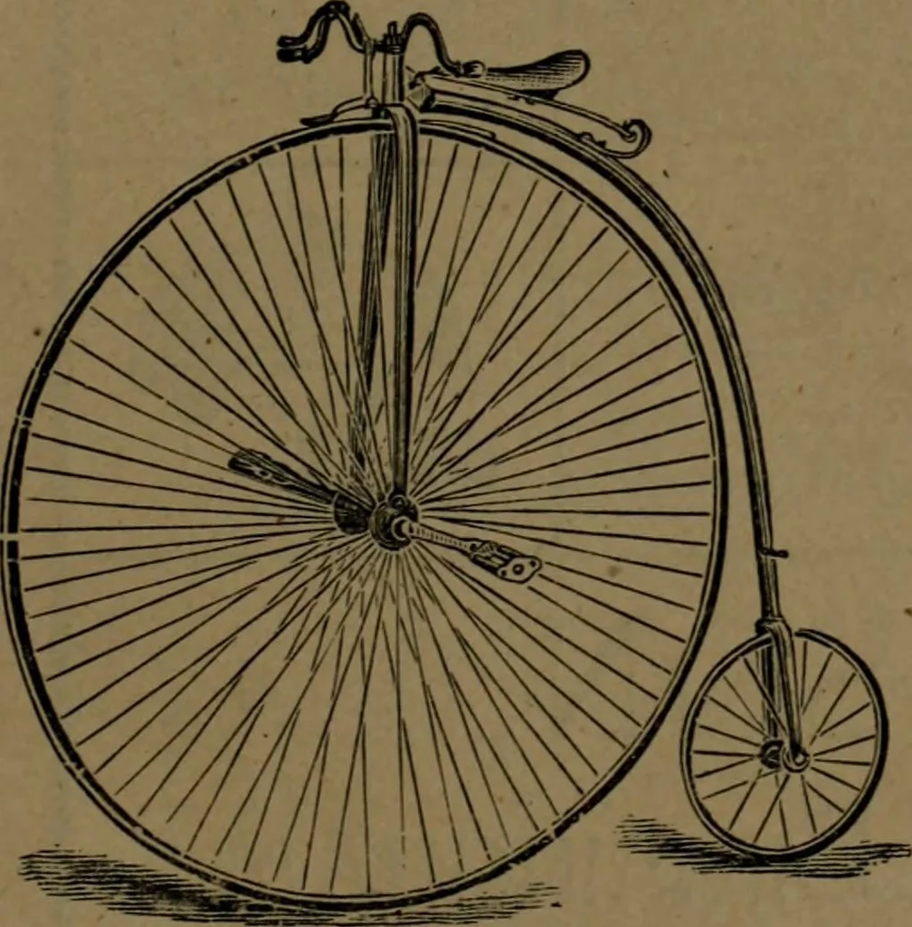 An illustration from The pleasures, objects, and advantages of cycling : with numerous illustrations, 1887, leaf 12