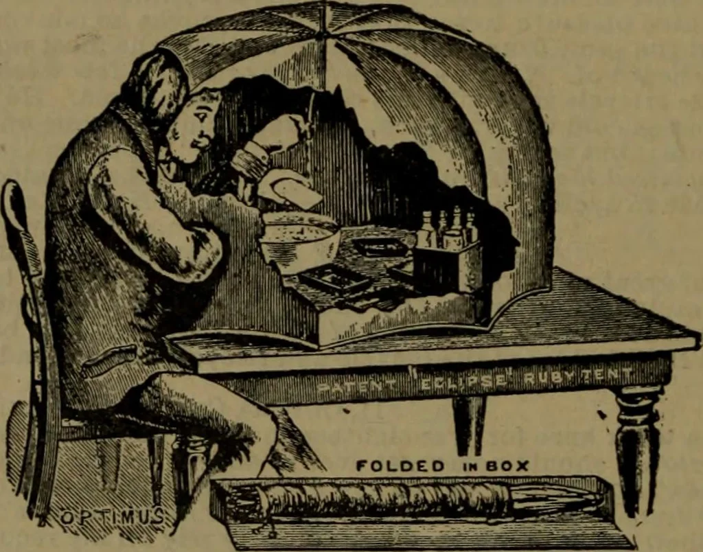 An illustration from The pleasures, objects, and advantages of cycling : with numerous illustrations, 1887, leaf 129
