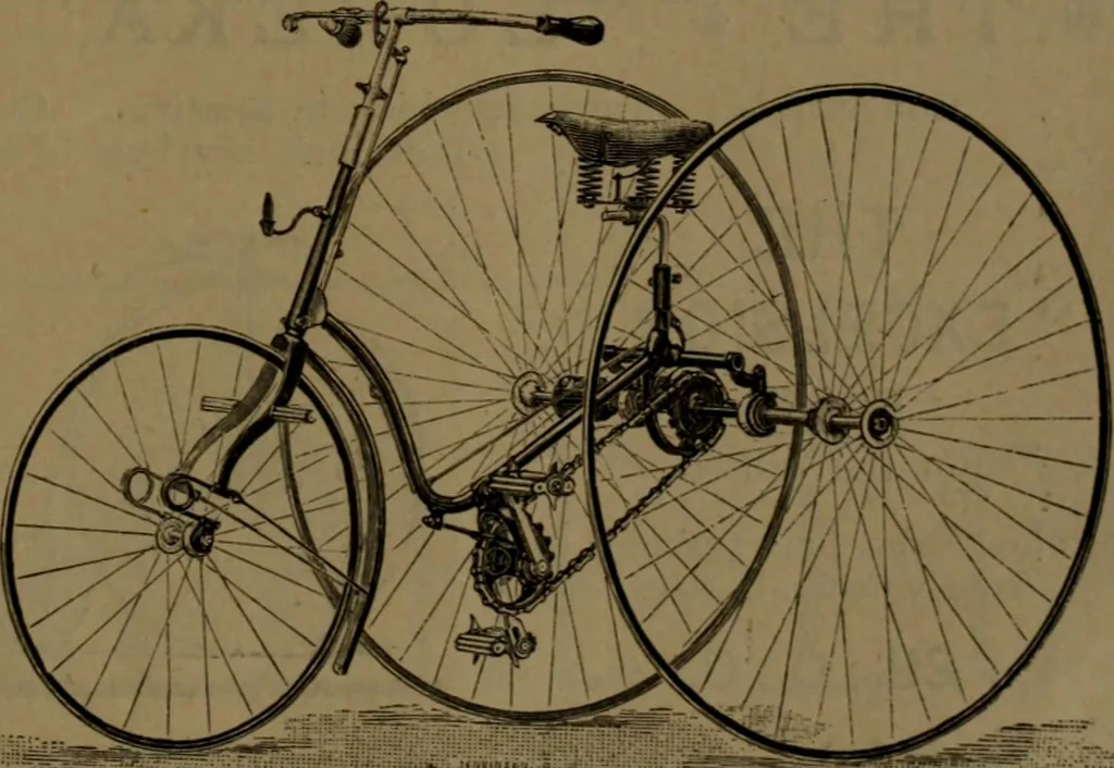 An illustration from The pleasures, objects, and advantages of cycling : with numerous illustrations, 1887, leaf 134