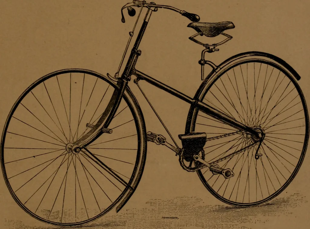 An illustration from The pleasures, objects, and advantages of cycling : with numerous illustrations, 1887, leaf 138