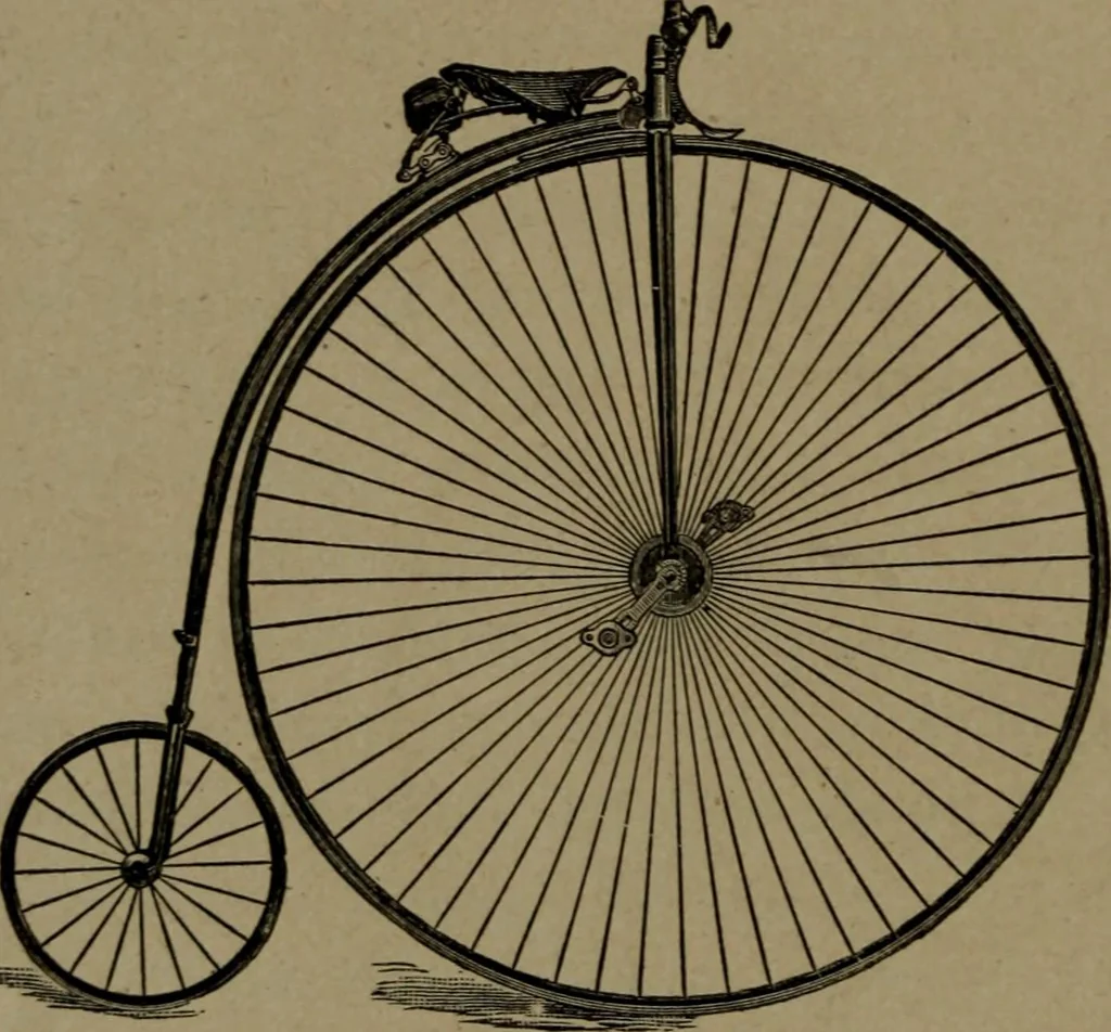 An illustration from The pleasures, objects, and advantages of cycling : with numerous illustrations, 1887, leaf 35