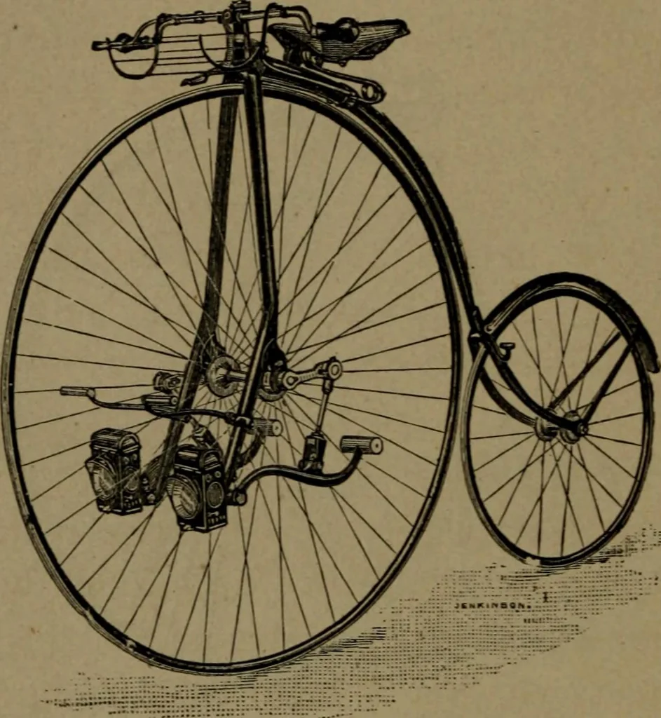 An illustration from The pleasures, objects, and advantages of cycling : with numerous illustrations, 1887, leaf 41