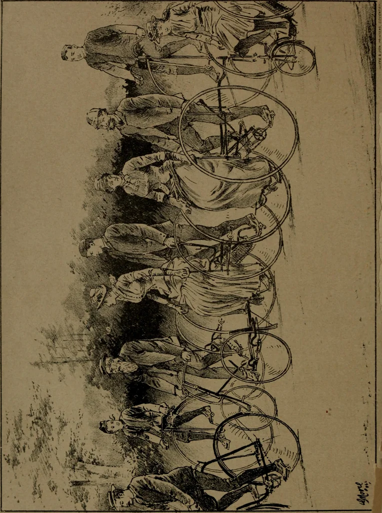 An illustration from The pleasures, objects, and advantages of cycling : with numerous illustrations, 1887, leaf 71