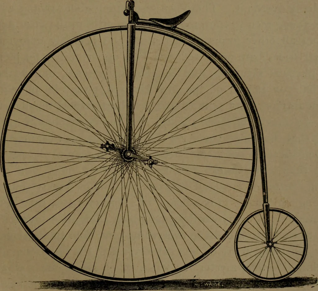 An illustration from The pleasures, objects, and advantages of cycling : with numerous illustrations, 1887, leaf 90
