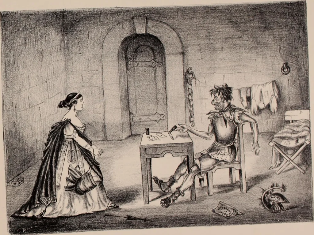 An illustration from Plutarch restored: an anachronatic metempsychosis., 1862, leaf 34