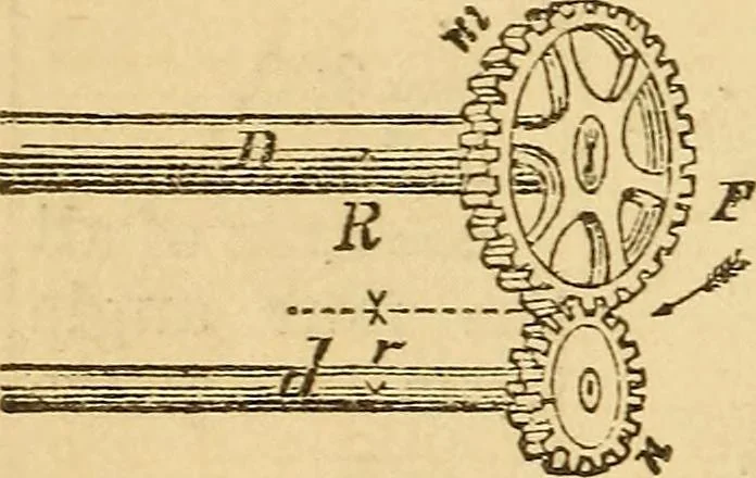 An illustration from Pocket-book of mechanics and engineering, 1864, leaf 189