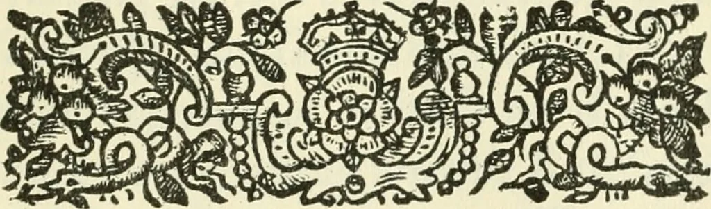 An illustration from Poems, both English and Latin. The songs were set in musick by Henry Lawes, 1645, leaf 82