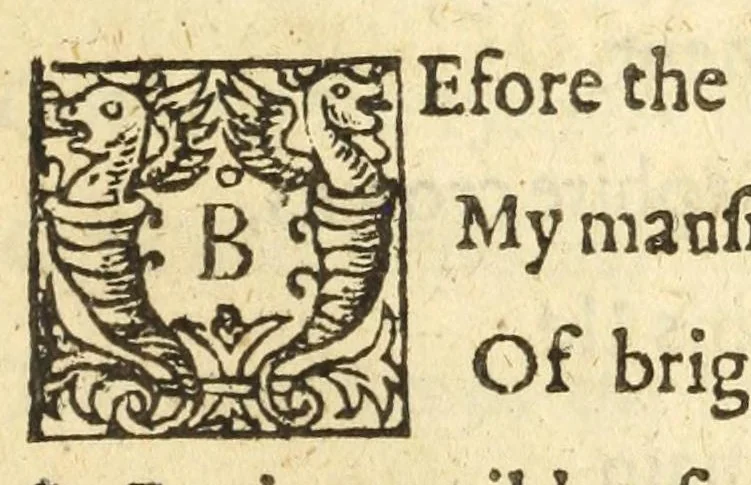 An illustration from Poems of Mr. John Milton : both English and Latin, compos'd at several times : printed by his true copies : the songs were set in musick by Mr. Henry Lawes, gentleman of the Kings Chappel, and one of His Maiesties private musick : printed and publish'd according to order, 1645, leaf 91