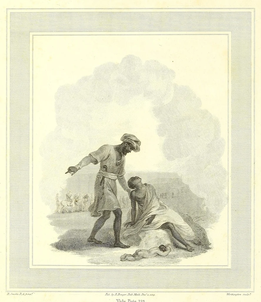 An illustration from Poems on the abolition of the slave trade, 1809, leaf 174