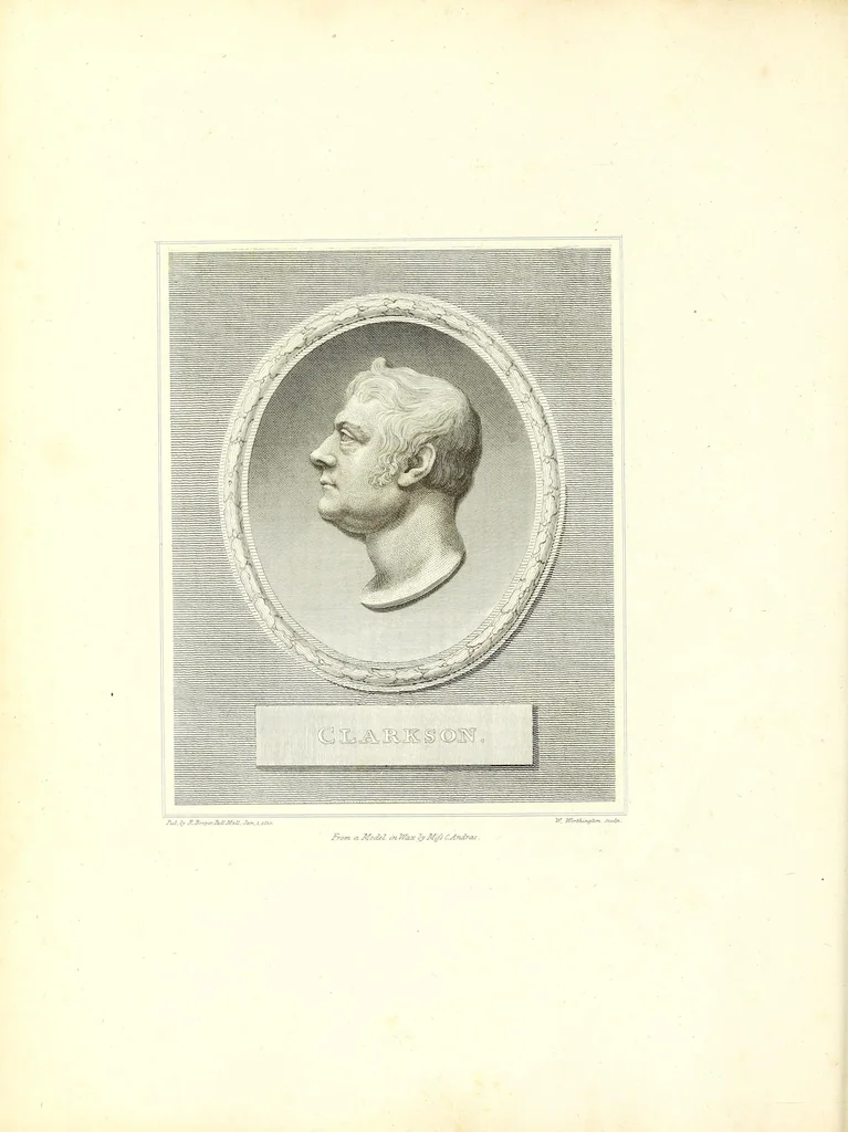An illustration from Poems on the abolition of the slave trade, 1809, leaf 30