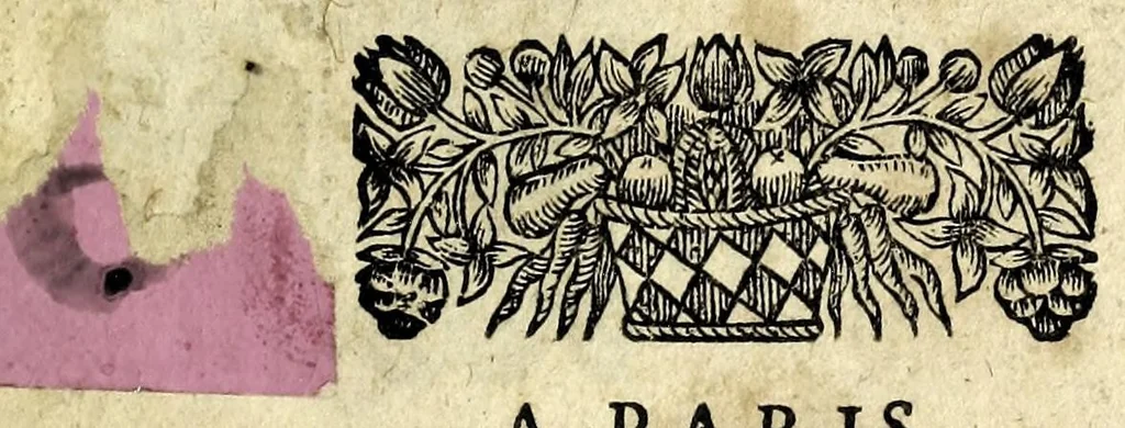 An illustration from Poesie liriche di Marc-Antonio Romagnesi : diuise in quattro parti, 1673, leaf 5