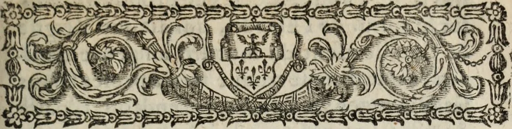 An illustration from Poesies, en Latin et en François, 1653, leaf 300