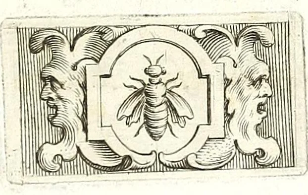 An illustration from Poesie toscane, 1638, leaf 101