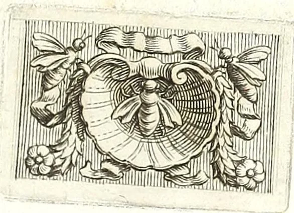 An illustration from Poesie toscane, 1638, leaf 95