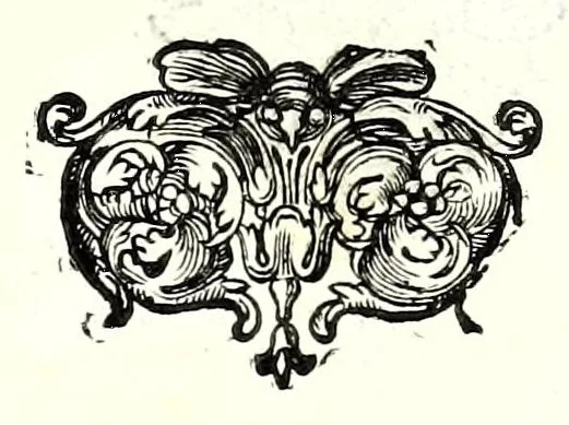 An illustration from Poesie toscane, 1637, leaf 121